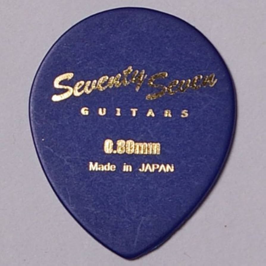 Amazon | SeventySeven ピック OVAL PICK JAZZ-OVAL 0.80mm 青